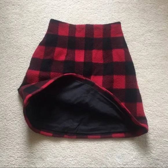 Topshop Buffalo plaid skirt - Picture 4 of 6